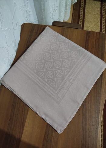 Bej Pierre Cardin pamuklu jakar eşarp - Görsel 5