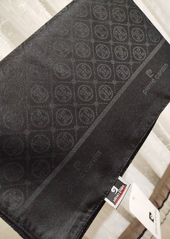 Pierre Cardin Siyah jakar şal - Görsel 5