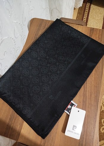 Pierre Cardin Siyah jakar şal - Görsel 3