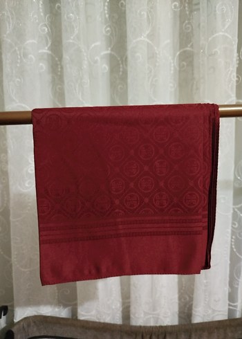 Bordo Pierre Cardin jakar eşarp - Görsel 5