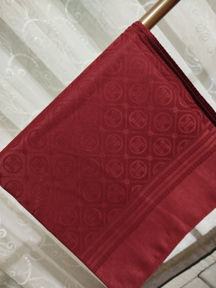 Bordo Pierre Cardin jakar eşarp - Görsel 4