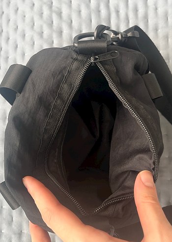 Siyah Minimalist Kadın Omuz Çantası - Görsel 4