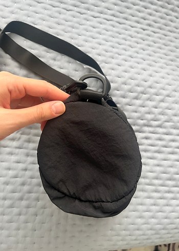 Siyah Minimalist Kadın Omuz Çantası - Görsel 2