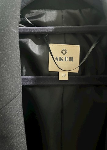 Siyah Kruvaze Kadın Blazer Ceket - Görsel 6