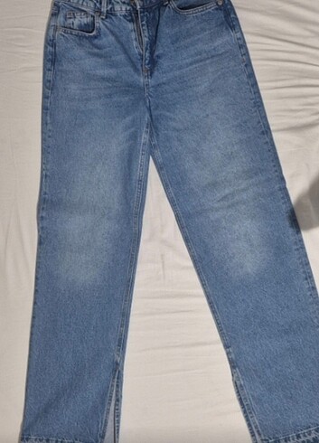 straight mid rise oxxo pantalon 