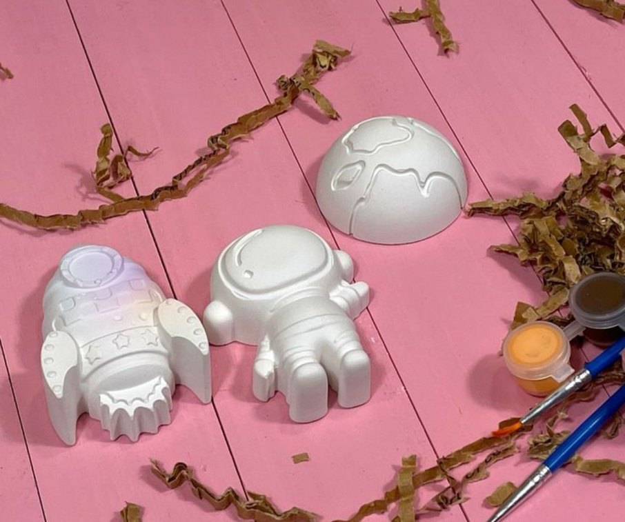 Uzay Temalı Boyanabilir Oyun Seti - Görsel 3