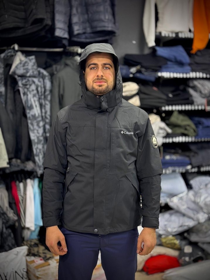 Columbia 3N1 Siyah Erkek Outdoor Mont - Görsel 3