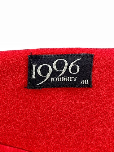 40 Beden kırmızı Renk Journey Kısa Elbise %70 İndirimli.