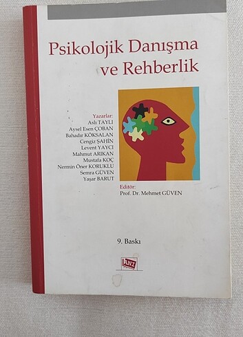 Psikolojik Danışma ve Rehberlik 9. Baskı 