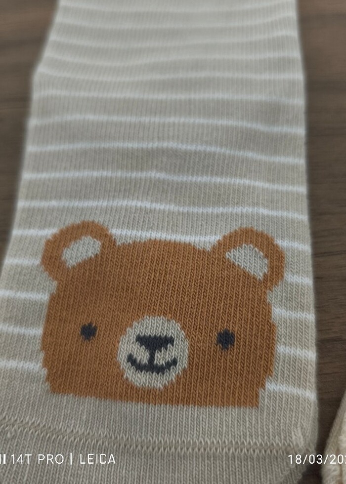 7 adet erkek bebek çorabı 0 Koton - Görsel 2