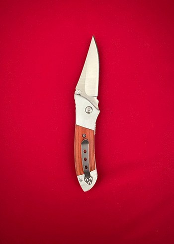 CRKT TİTANYUM AHŞAP KABZE YASAL BOY CEP ÇAKISI - Görsel 3