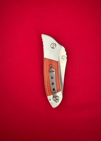 CRKT TİTANYUM AHŞAP KABZE YASAL BOY CEP ÇAKISI - Görsel 6