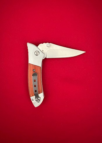 CRKT TİTANYUM AHŞAP KABZE YASAL BOY CEP ÇAKISI - Görsel 5