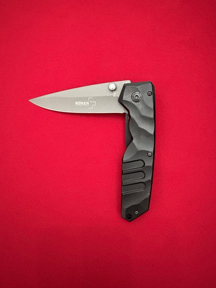 BÖKER FULL ÇELİK YARI OTAMATİK YAYLI SİSTEM CEP ÇAKISI - Görsel 4