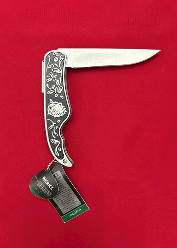 CRKT ESKİ SERİ FULL GRAVÜR İŞLEMELİ FULL ÇELİK KOLEKSYONLUK ÇAKI - Görsel 6