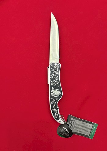 CRKT ESKİ SERİ FULL GRAVÜR İŞLEMELİ FULL ÇELİK KOLEKSYONLUK ÇAKI - Görsel 4