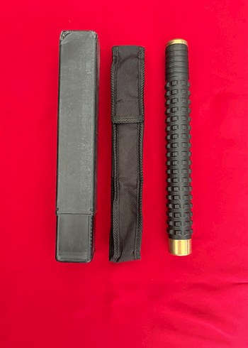 ORJİNAL JAPON GOLD KILIFLI TELESKOPİK İÇ İÇE GEÇEN ÇELİK JOP - Görsel 4