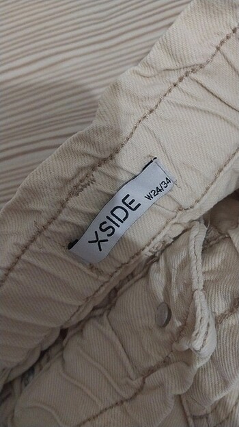 34 Beden camel Renk Bej Kot Pantolon