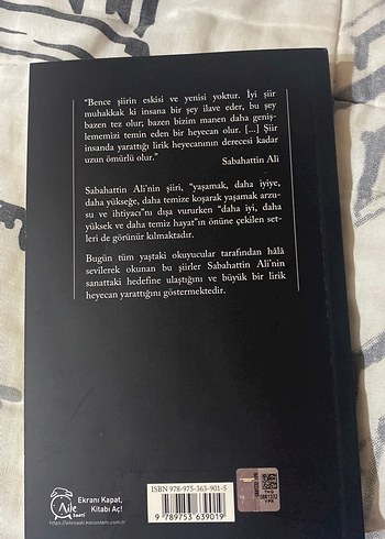 Sabahattin Ali Bütün Şiirleri Kitabı - Görsel 2