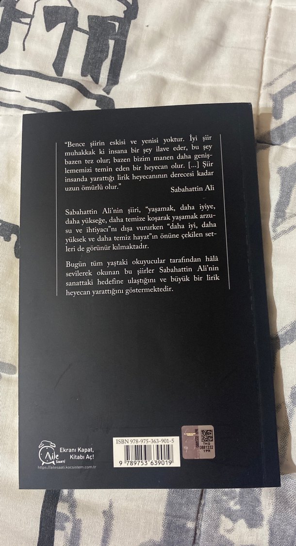 Sabahattin Ali Bütün Şiirleri Kitabı - Görsel 2