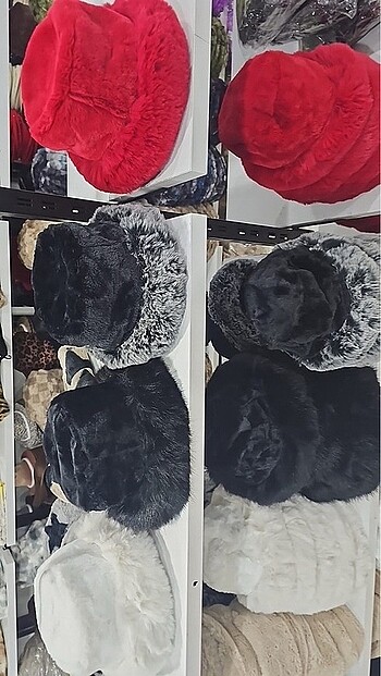 Peluş Kalpak Şapka