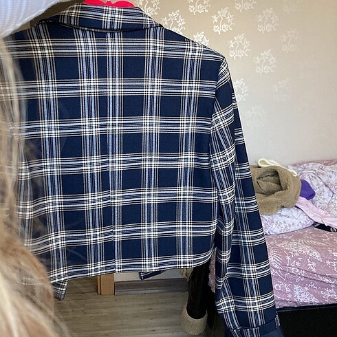xs Beden lacivert Renk Koton Yeni Blazer Ceket
