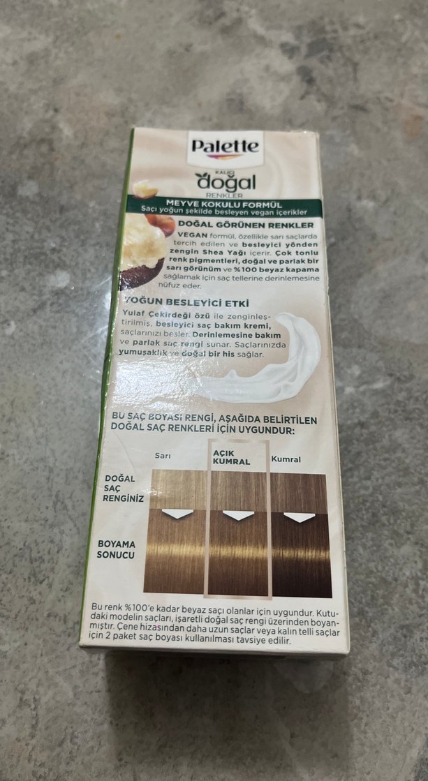 Palette Kalıcı Saç Boyası 7-5 Açık Karamel - Görsel 2