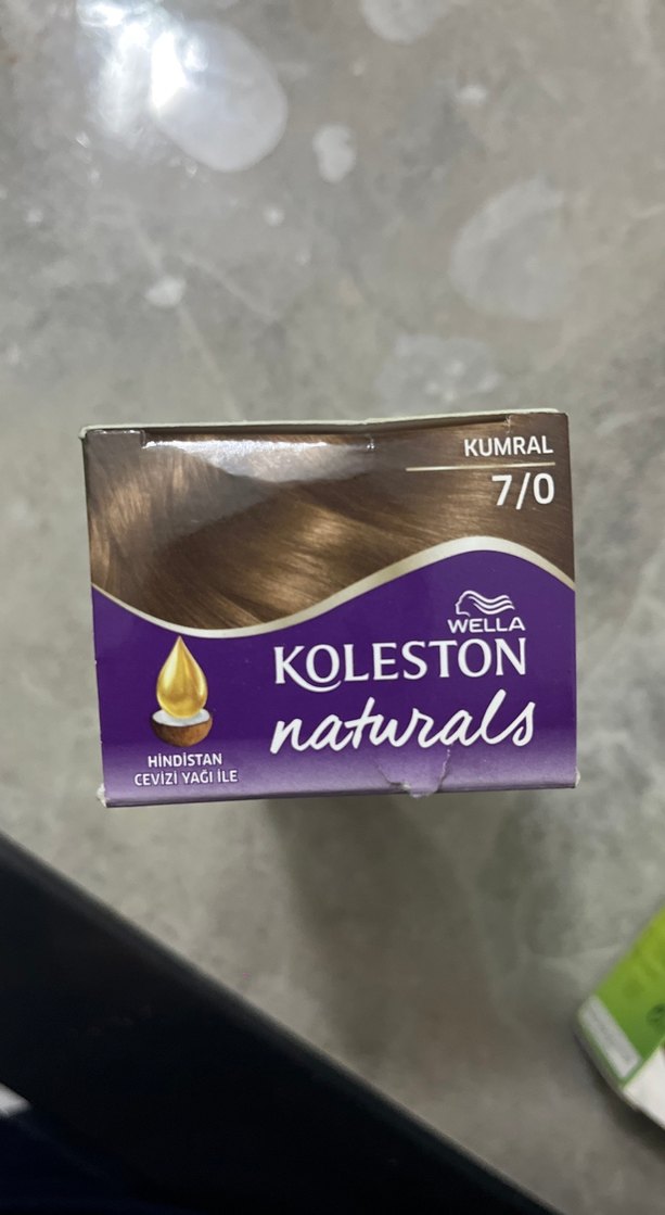 Wella Koleston Naturals 7/0 Saç Boyası - Görsel 3