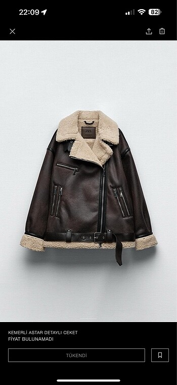 Zara Mont Ceket