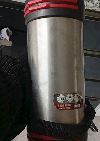 Gri Çocuk Termosu - Görsel 4