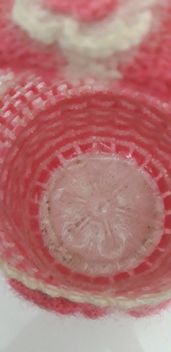 Pembe Örgü Sepet - Görsel 4