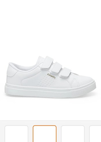 Kadın Beyaz Kinetix Cırt Cırtlı Spor Ayakkabı - Görsel 2