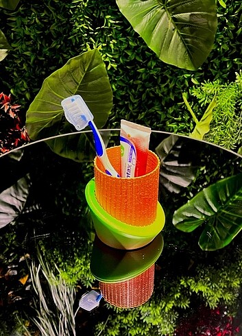 Beden 3D Baskı Modern Diş Fırçalık Tasarımı