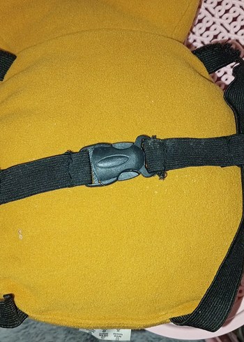 Sarı Bebek Kafa Koruma Yastığı Arı Çizgili - Görsel 5