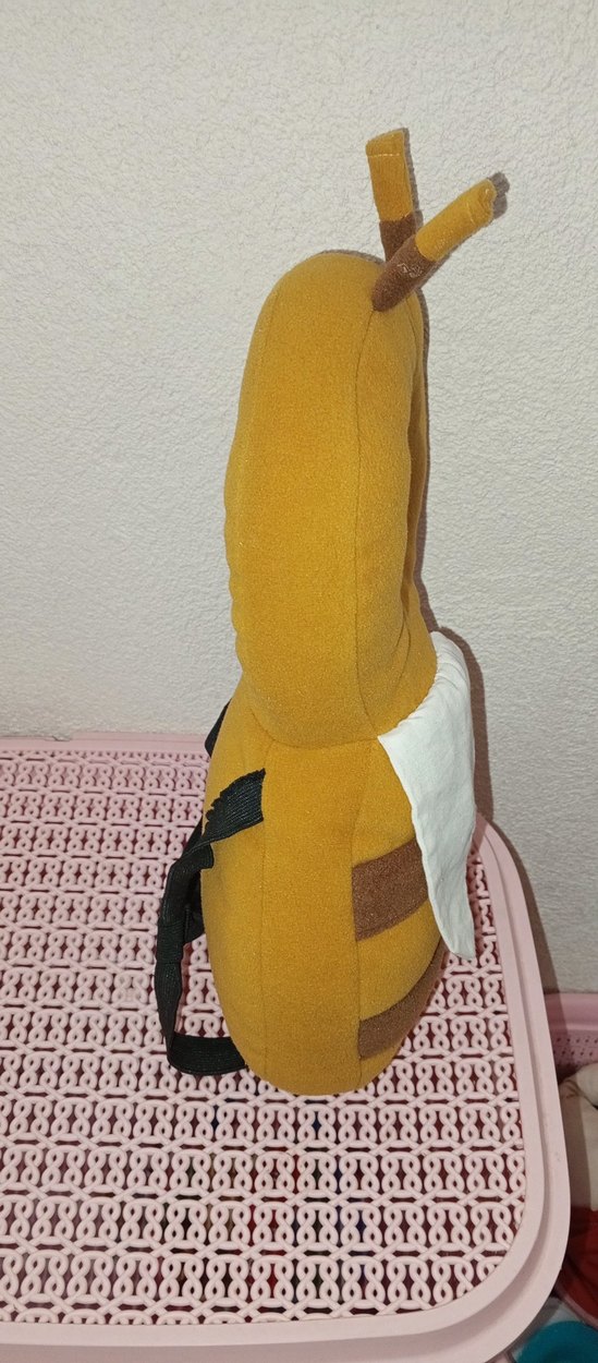 Sarı Bebek Kafa Koruma Yastığı Arı Çizgili - Görsel 3