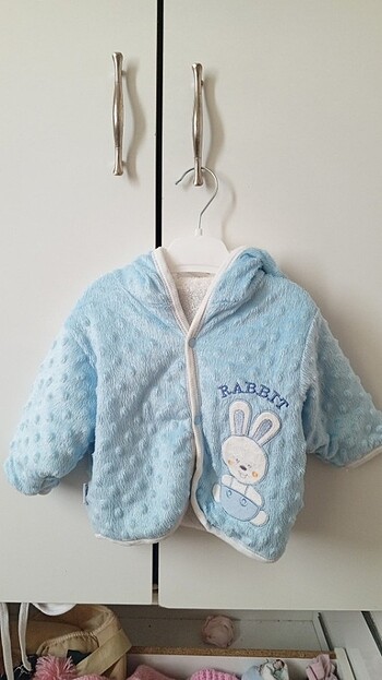 Erkek bebek peluş hırka