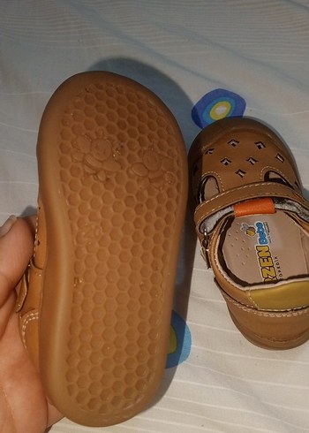 unisex ilk adım ayakkabısı 20 numara ortopedik deri - Görsel 5