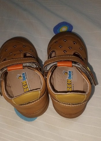 unisex ilk adım ayakkabısı 20 numara ortopedik deri - Görsel 3