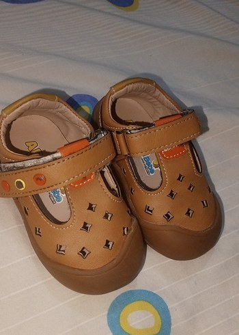 unisex ilk adım ayakkabısı 20 numara ortopedik deri - Görsel 2