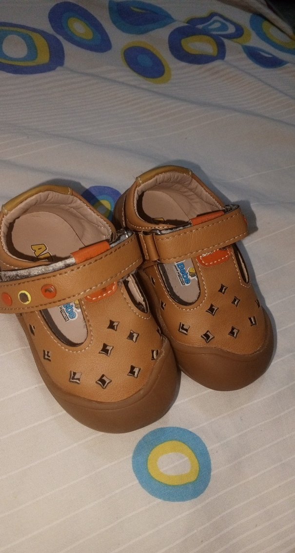 unisex ilk adım ayakkabısı 20 numara ortopedik deri - Görsel 2