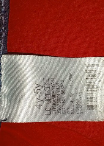 Düğmeli Mavi Denim Kız Eteği - Görsel 7