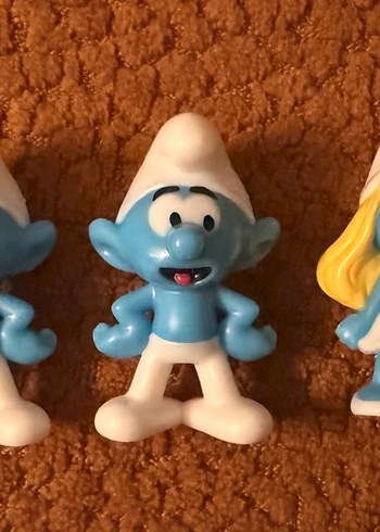 Renkli Mavi Şirinler Figürler - Görsel 4