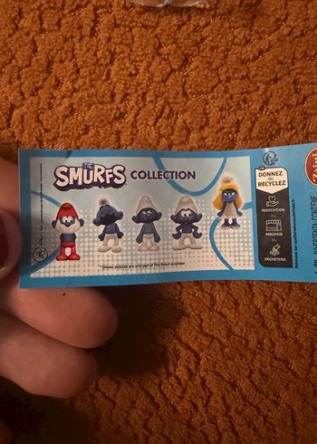 Renkli Mavi Şirinler Figürler - Görsel 3