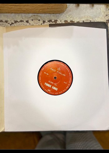 Yunus Emre Ruhi Su 1972 dönem plağı - Görsel 4