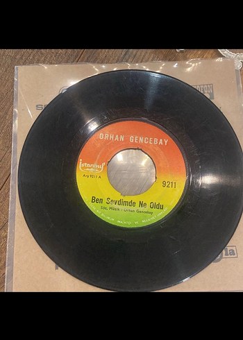 Orhan Gencebay - Kabahat Seni Sevende 45'lik Plak - Görsel 2