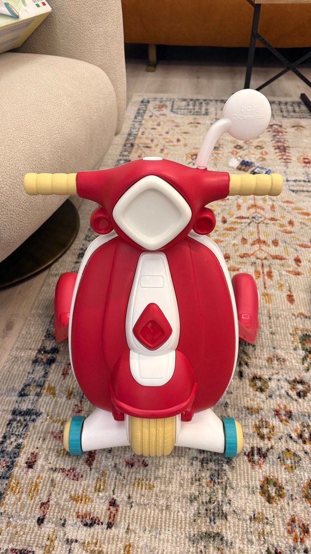 Renkli Baby Clementoni İlk Scooter Yürüteci - Görsel 2
