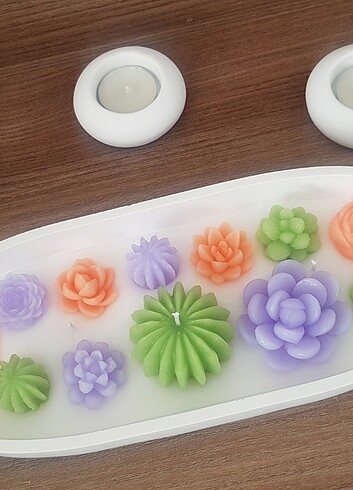 Oval Mum tabağı