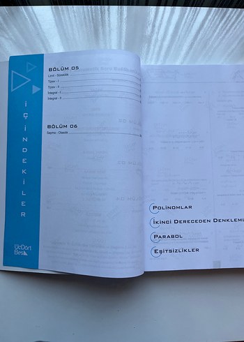 Beden Renk 345 Yayınları AYT Matematik Soru Bankası