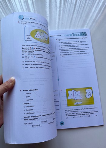 Beden Renk TYT Biyoloji Soru Bankası - Benim Hocam
