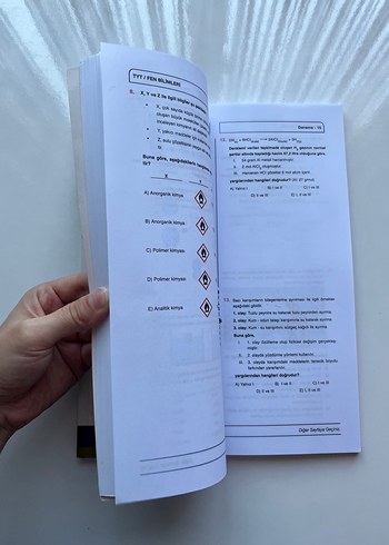 Beden Renk YKS TYT Fen Bilimleri Branş Denemeleri Kitabı